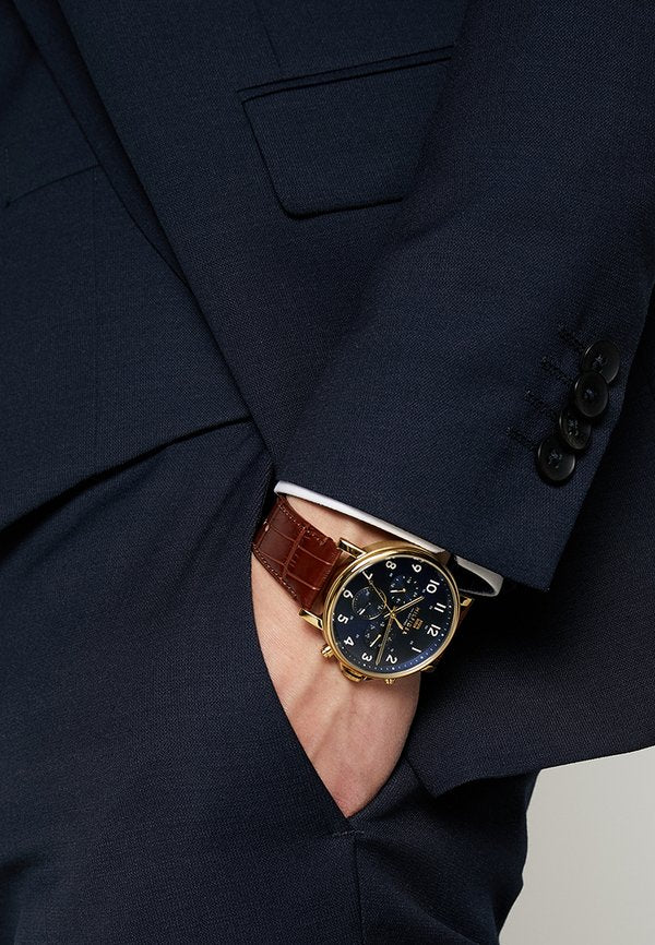 Tommy Hilfiger DANIEL - Watch - braun