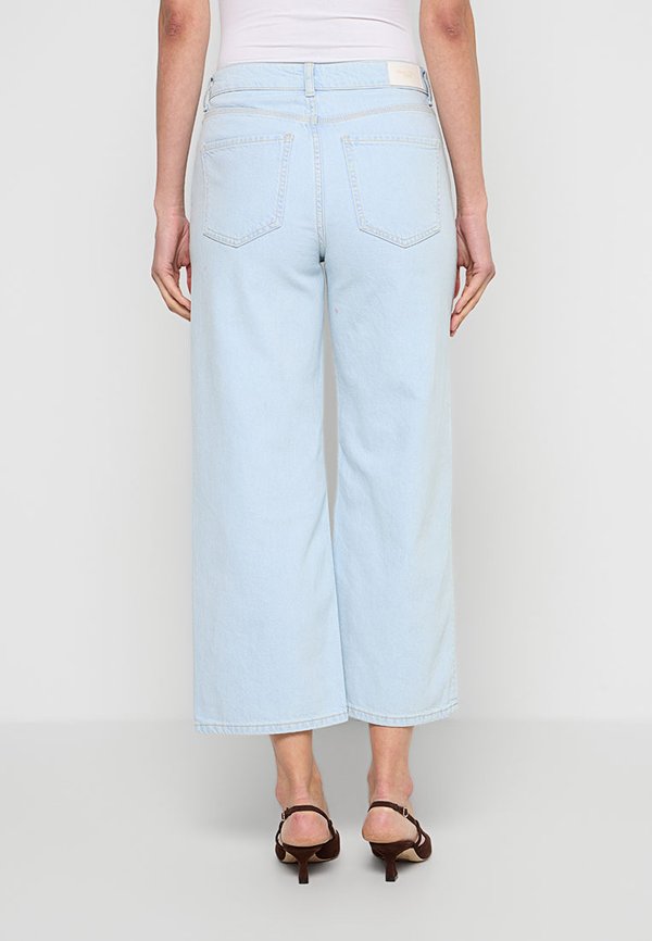 Marc O'Polo DENIM DENIM TROUSERS, HIGH WAIST, WIDE LEG