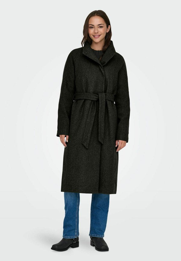 ONLY ONLEMMA HIGH NECK COAT - Trenchcoat - rosin