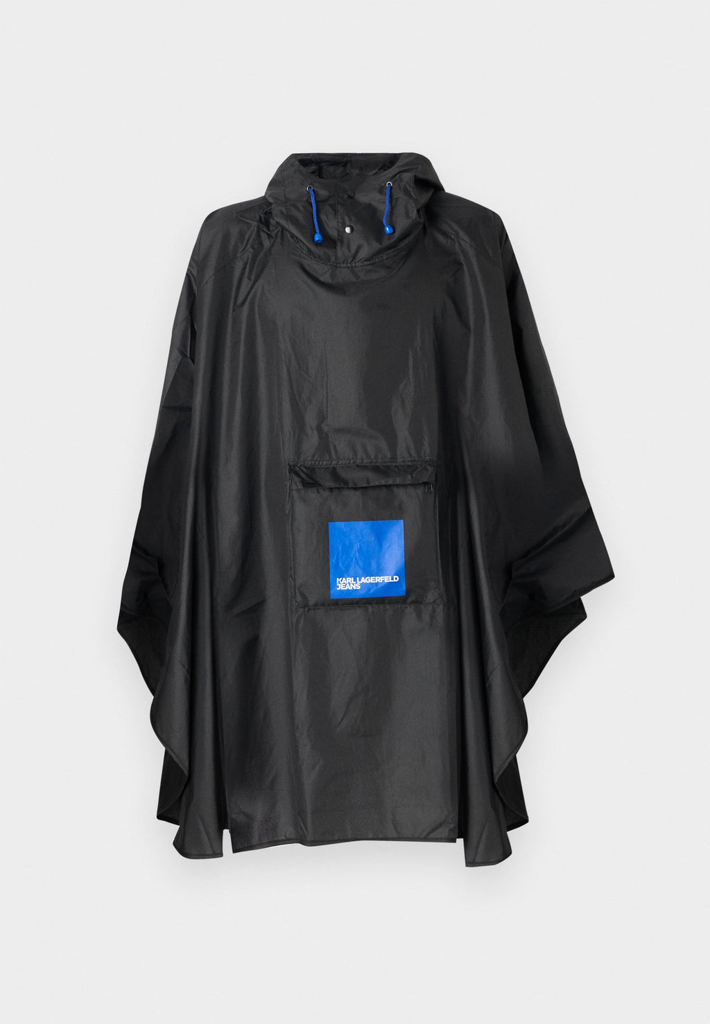 BOX LOGO HOODED PONCHO Media 1