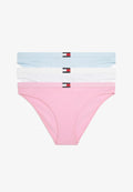 Tommy Hilfiger HERITAGE 3 PACK  - Briefs - classic pink keepsake blue white