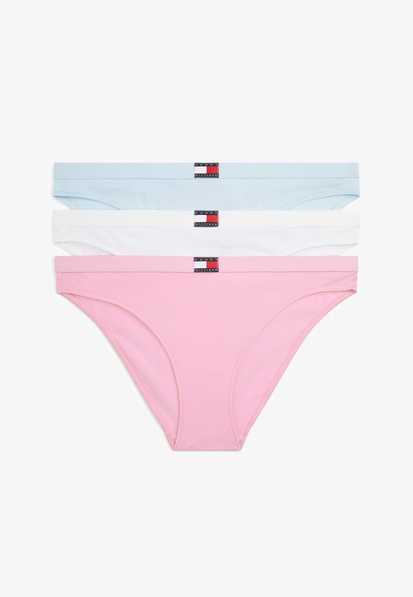 Tommy Hilfiger HERITAGE 3 PACK  - Briefs - classic pink keepsake blue white