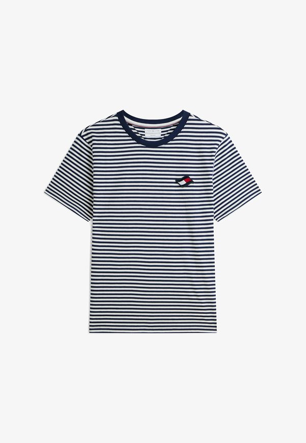 Tommy Hilfiger Print T-shirt - carbon navy ivory petal stripe