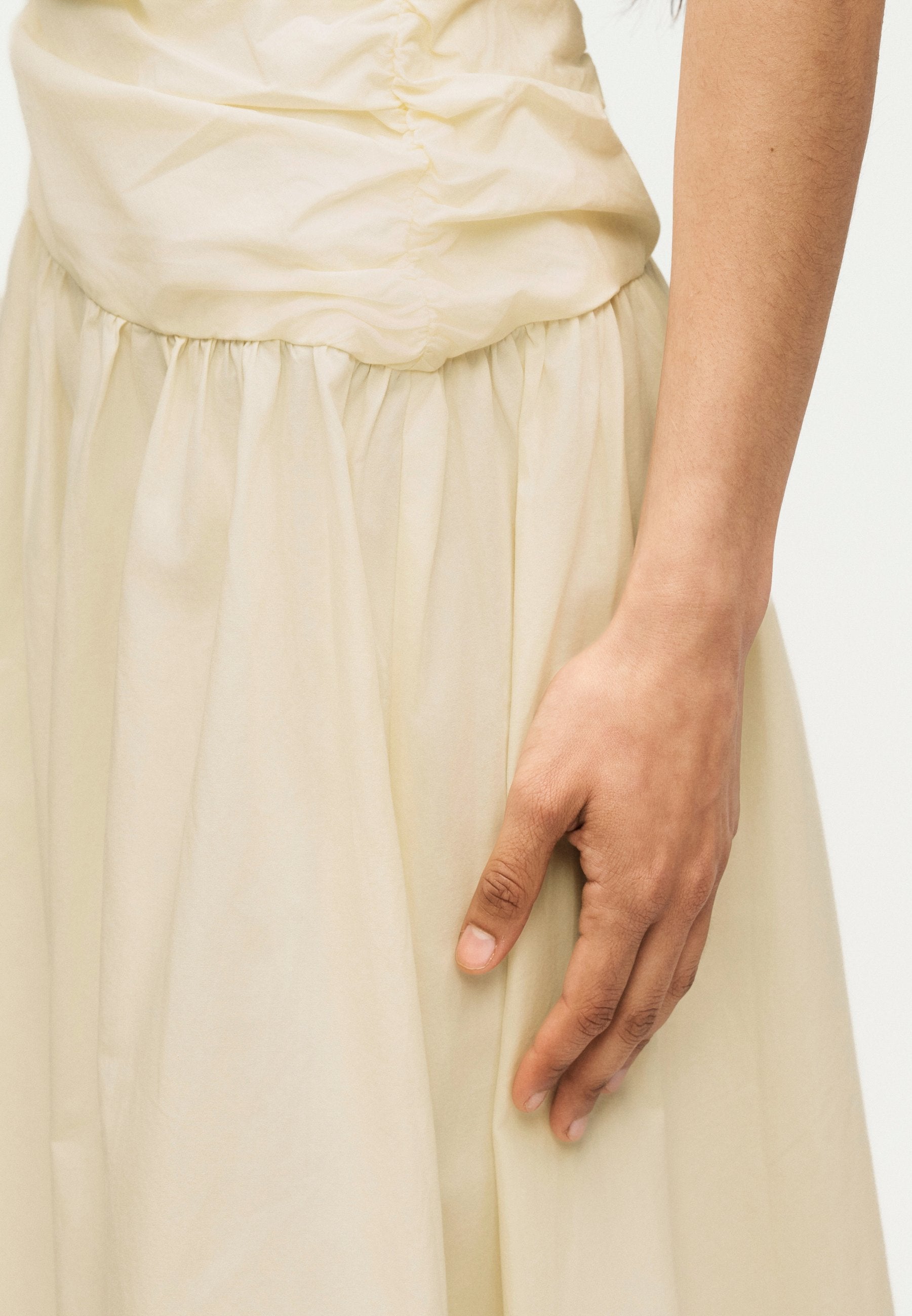 Topshop RUCHED DRESS