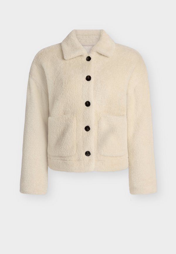TOM TAILOR COSY SHIRT JACKET - Winter jacket - sand stone beige