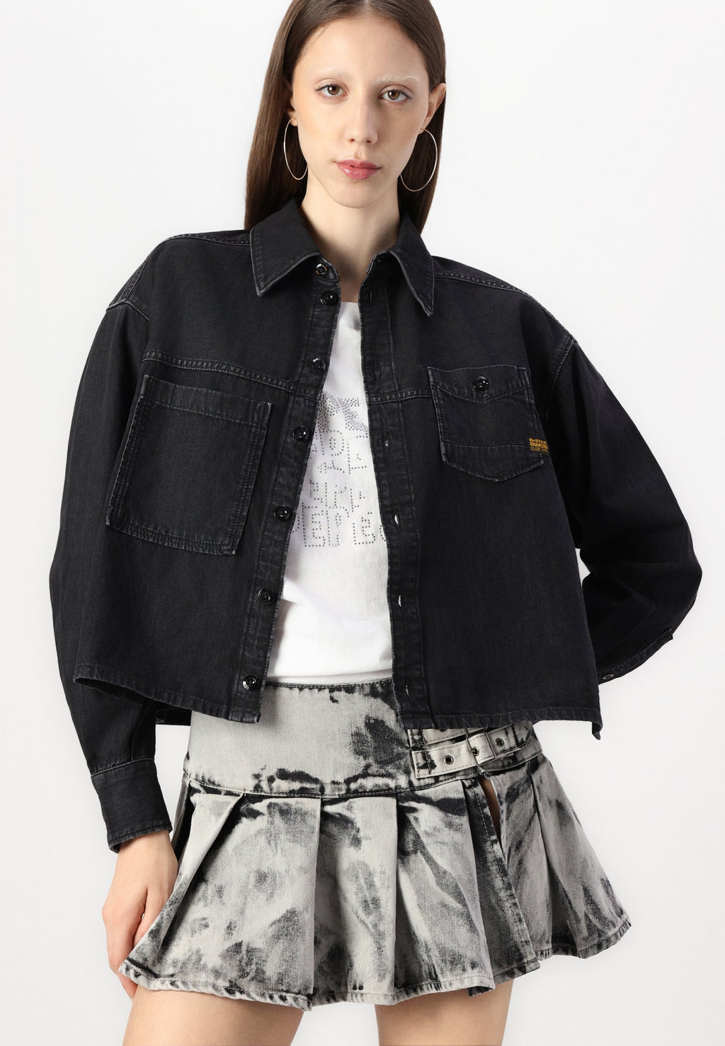 G-STAR CROPPED SHIRT