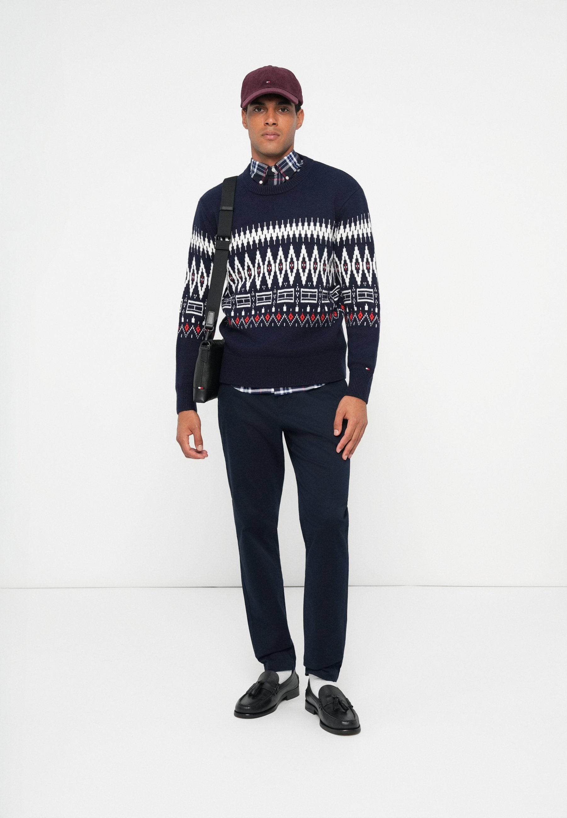 PLACED FAIRISLE BLEND CREW UNISEX Media 4