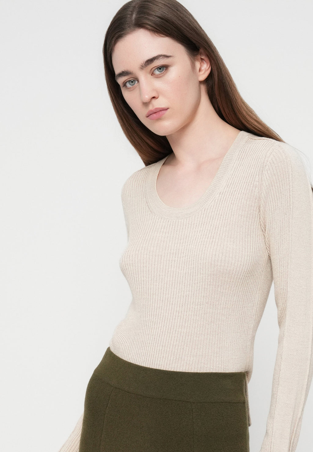 CLOSED KNIT A-LINE