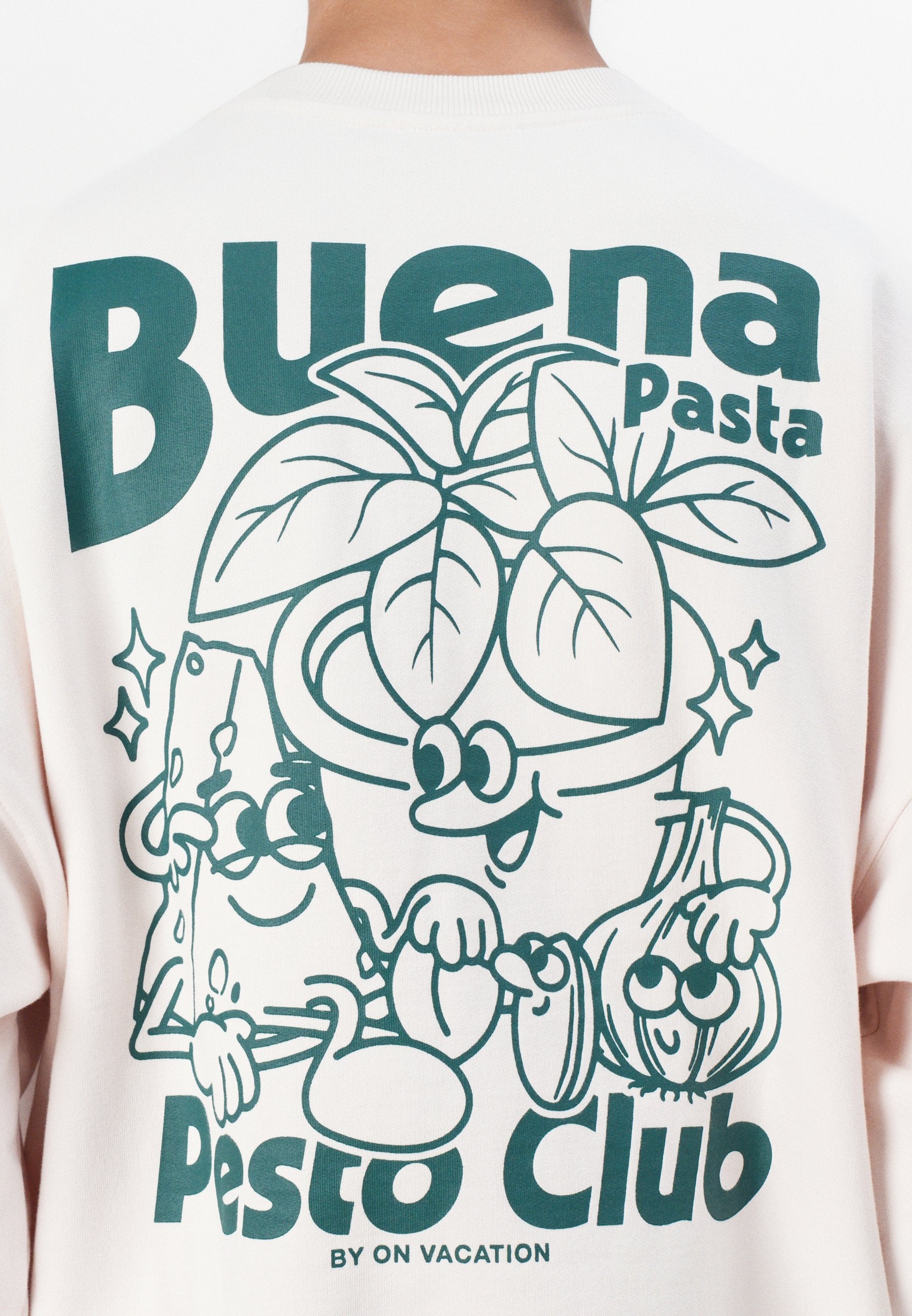 On Vacation PESTO CLUB SWEATER UNISEX