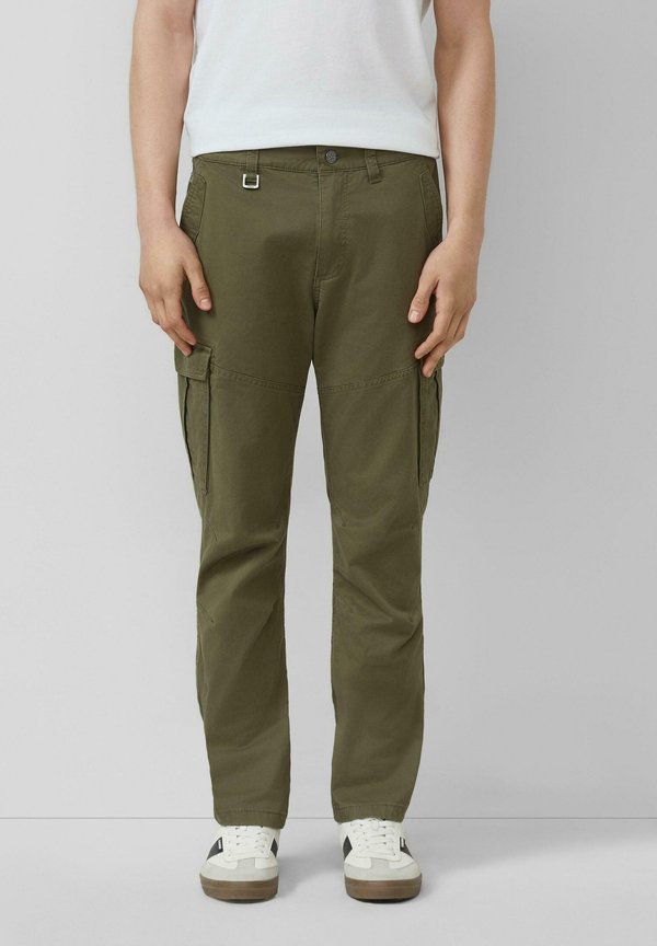 s.Oliver HOSE CHICAGO - Cargo trousers - olivgrün