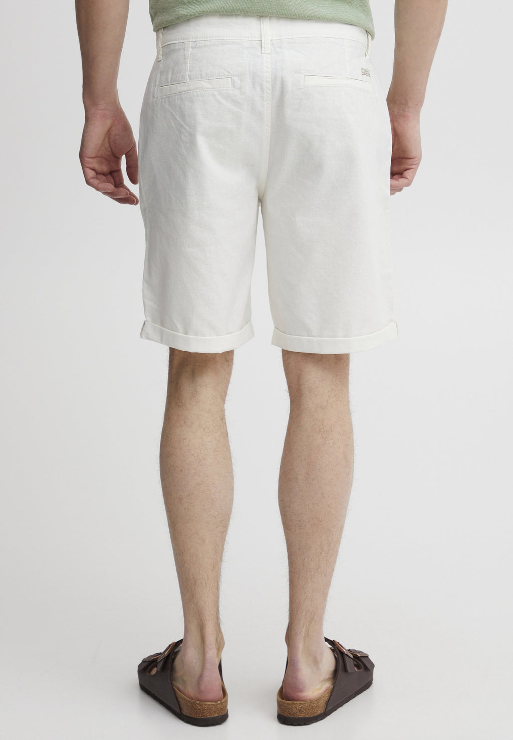BHSHORTS LINEN MIX SLIM/ REGULAR FIT Media 4