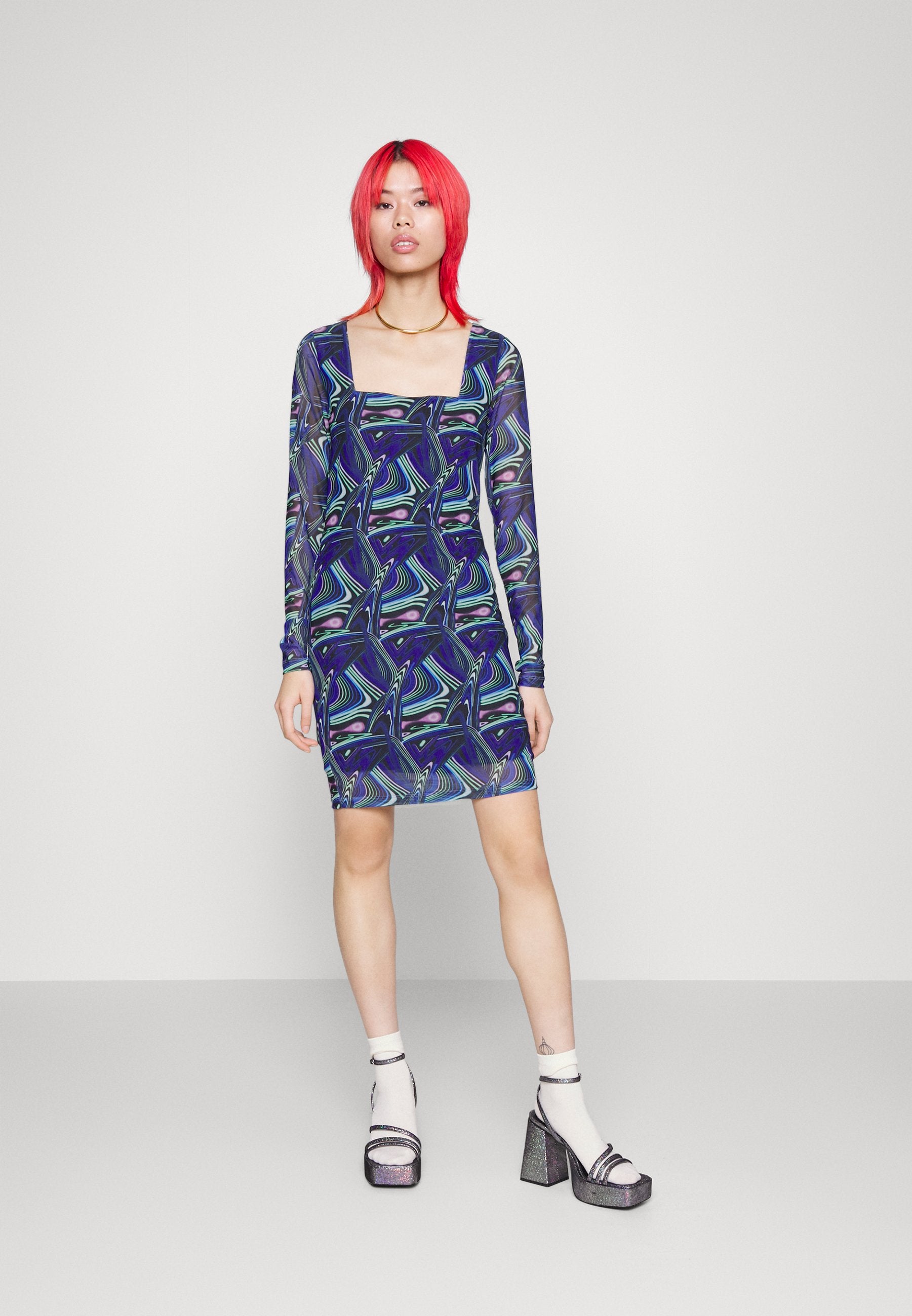 Noisy May NMLESLEY SQUARE SHORT DRESS