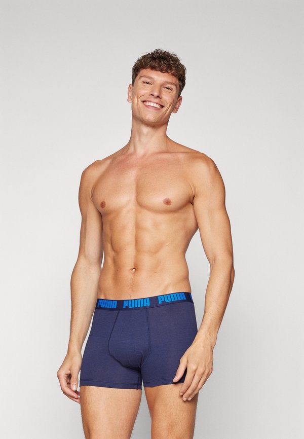 Puma MEN EVERYDAY HERITAGE STRIPE 2 PACK - Trunks - true blue combo