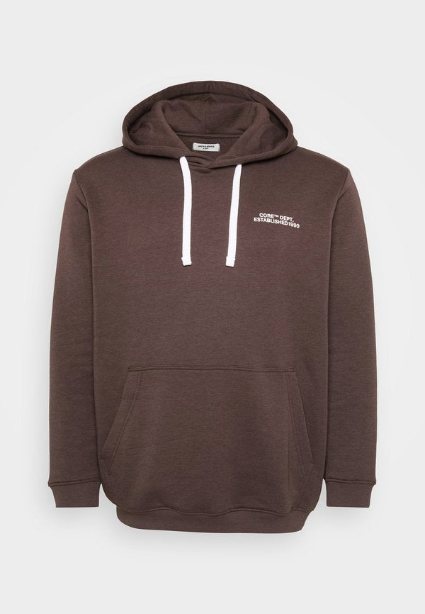 Jack & Jones Plus Size - Hoodie - seal brown