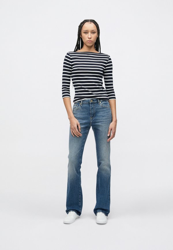 Tommy Hilfiger HERITAGE WHISKERED MID RISE BOOTCUT JEANS