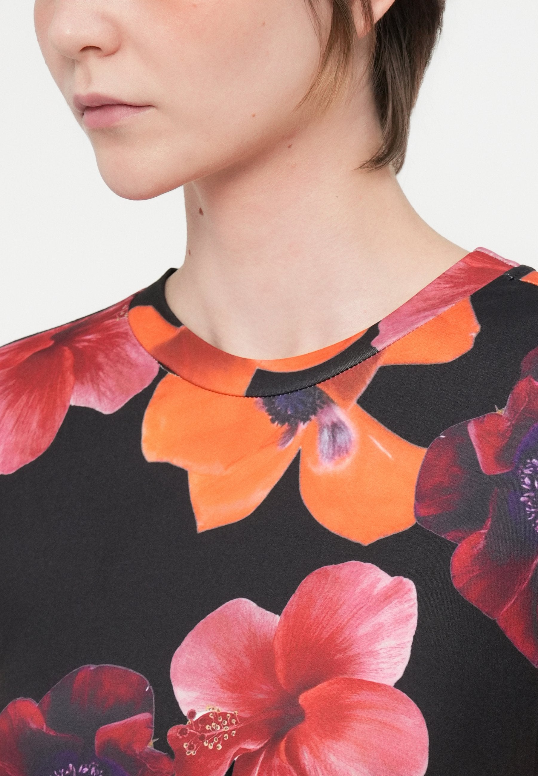Colourful Rebel MAUDE MULTI FLOWER MAXI DRESS