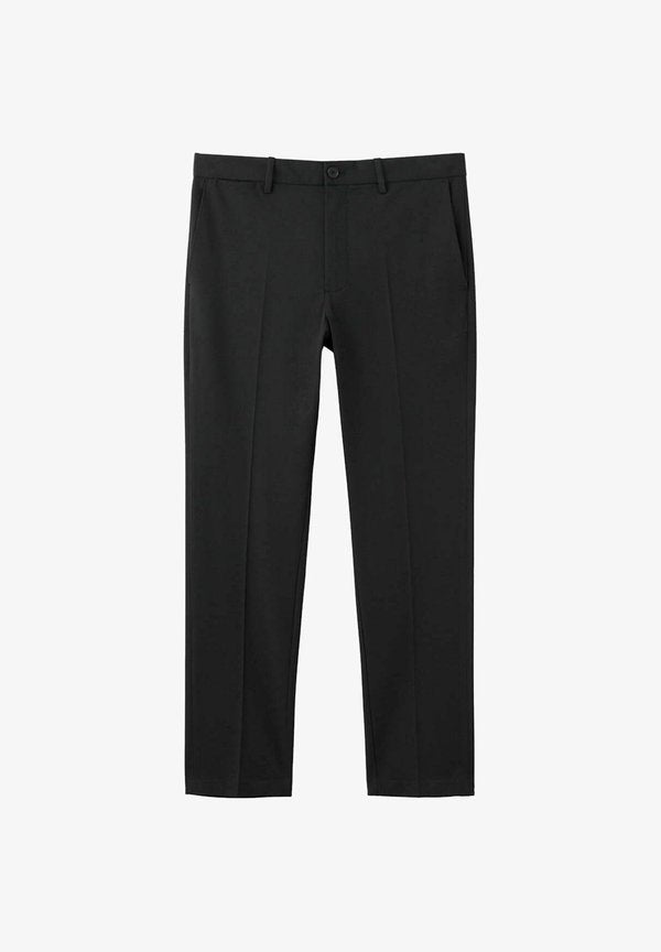 Mango ADULT - Trousers - black