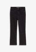 TOM TAILOR TTROMY FLARE JEANS - Flared Jeans - leo denim allover