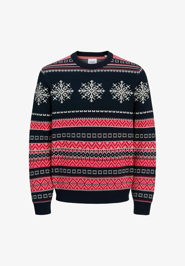 Jack & Jones Knitted X-mas Knitted - Jumper - sky captain