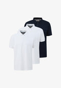s.Oliver Polo shirt - weiß   blau