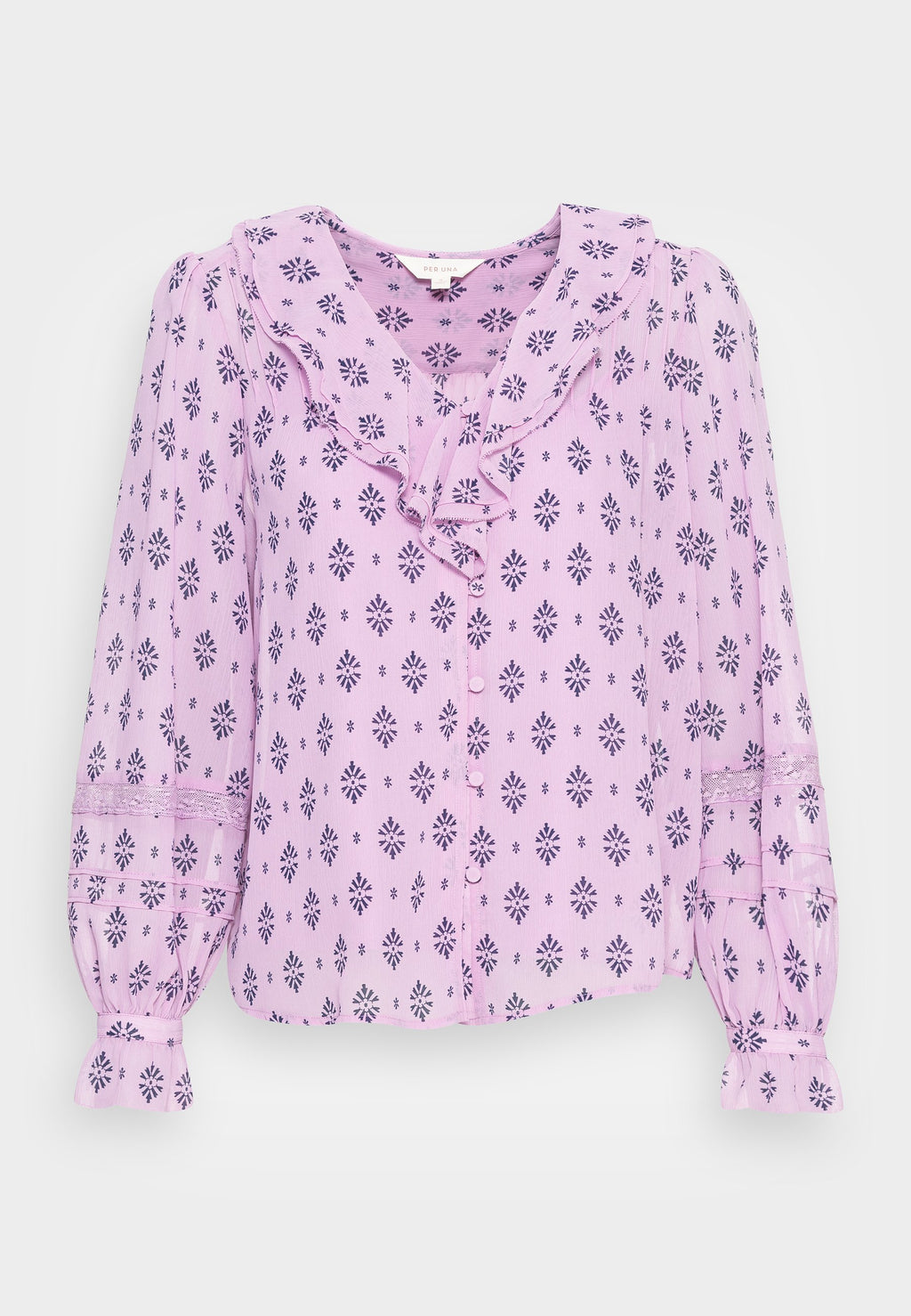 Marks & Spencer GEO RUFF BLOUSE