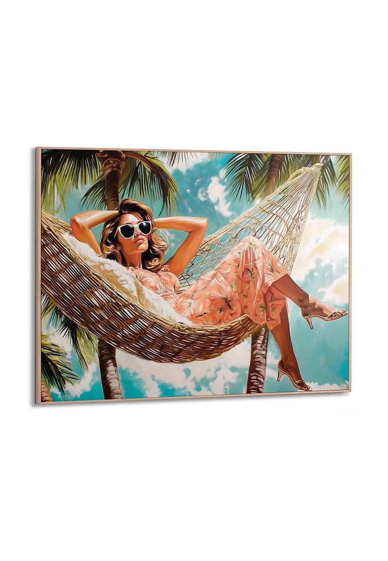 Orange Wallz VINTAGE HAMMOCK LADY