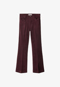 Mango Trousers - bordeaux