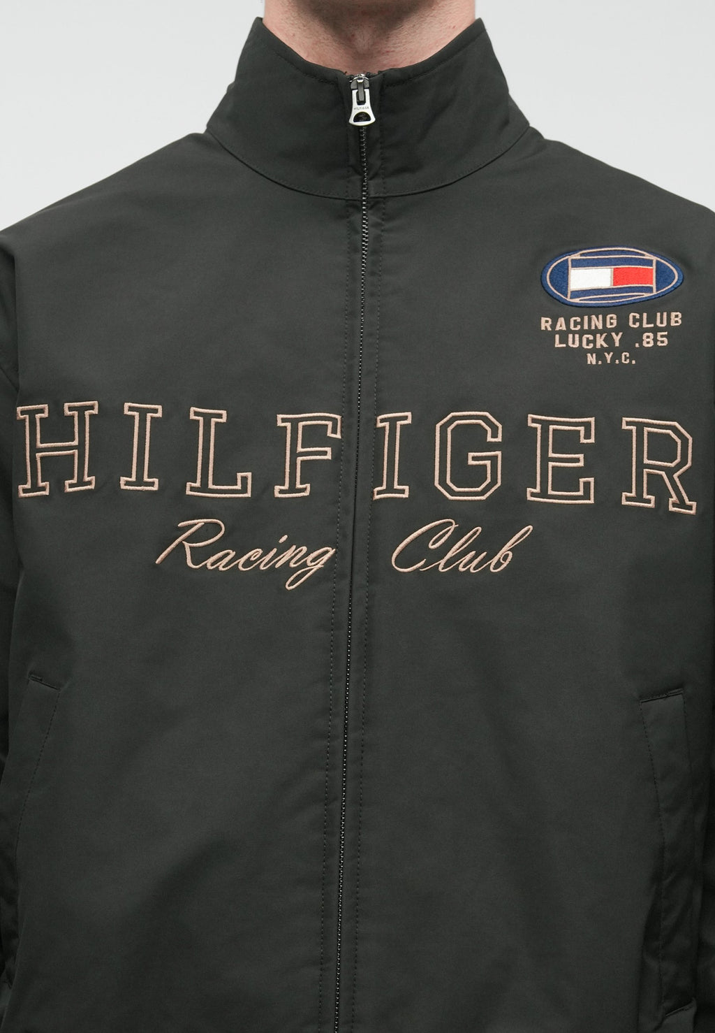 LOGO EMBROIDERY RACING JACKET Media 6