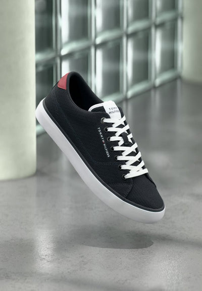 Tommy Hilfiger CORE SUMMER - Trainers - desert sky/raspberry
