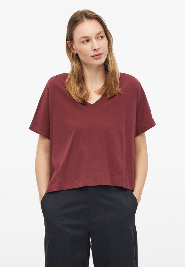 s.Oliver T-SHIRT - Basic T-shirt - bordeaux