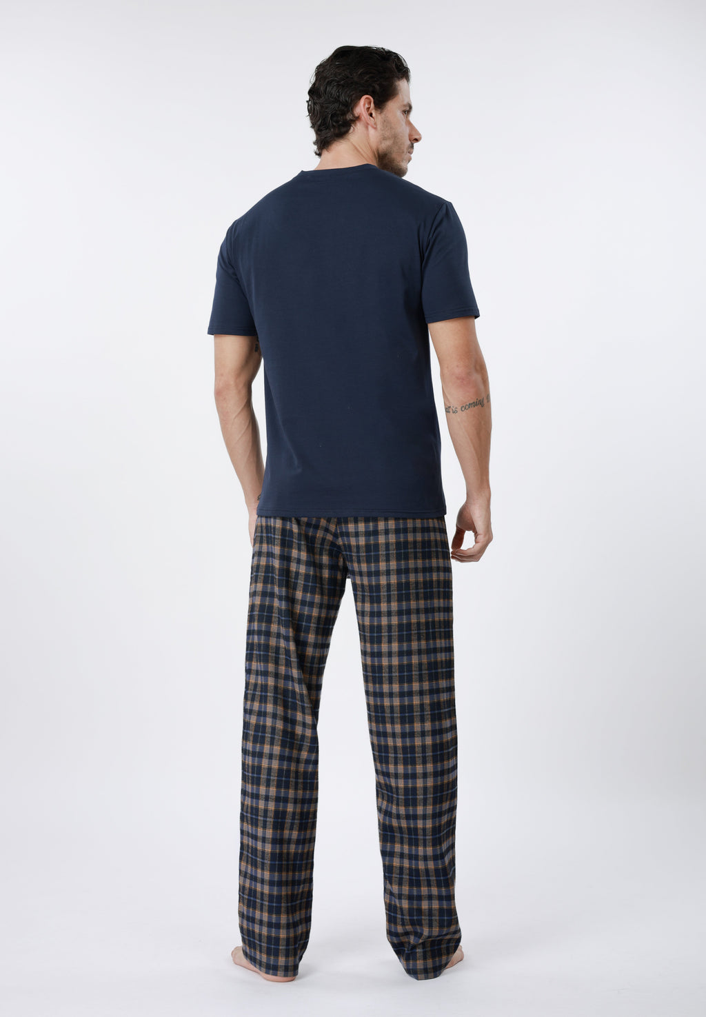 Pier One LONG TROUSER, SHORT, 2 T-SHIRT PYJAMA SET
