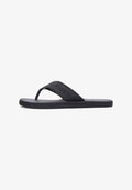 Tommy Hilfiger JACQUARD LOGO FLIP-FLOPS - T-bar sandals - black