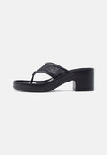 Calvin Klein T-bar sandals - triple black
