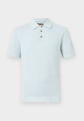 Jack & Jones JPRBLURILEY KNIT POLO SS SN - Polo shirt - Blue