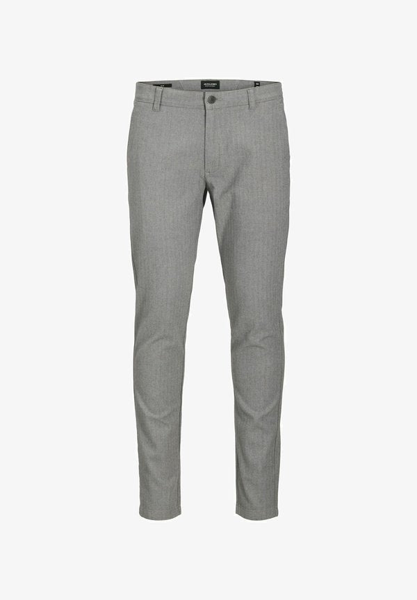 Jack & Jones JPSTMARCO BOWIE WINTER CHINO SN - Chinos - grey melange