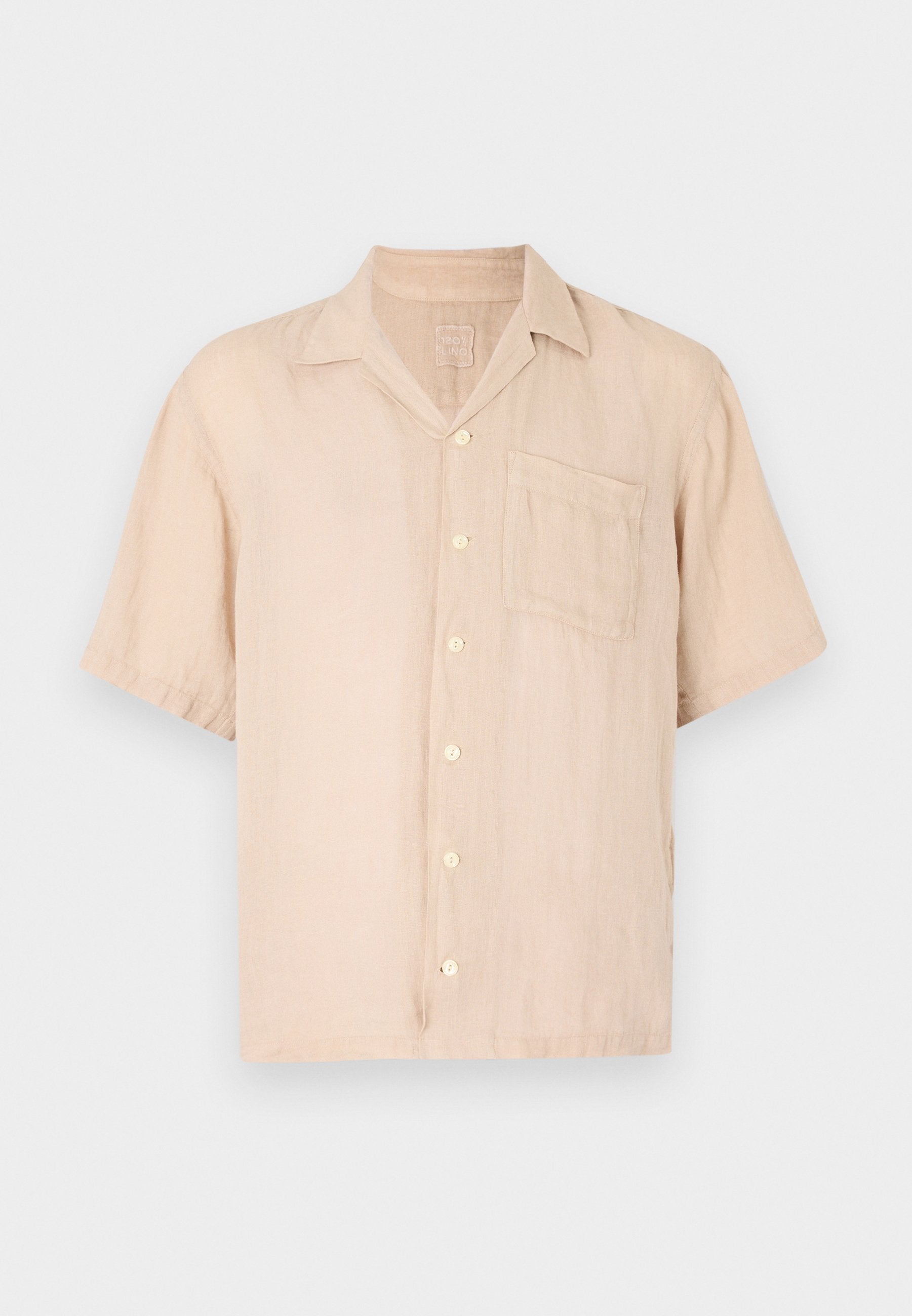 120% Lino SHORT SLEEVE MEN RELAXED FIT SHIRT