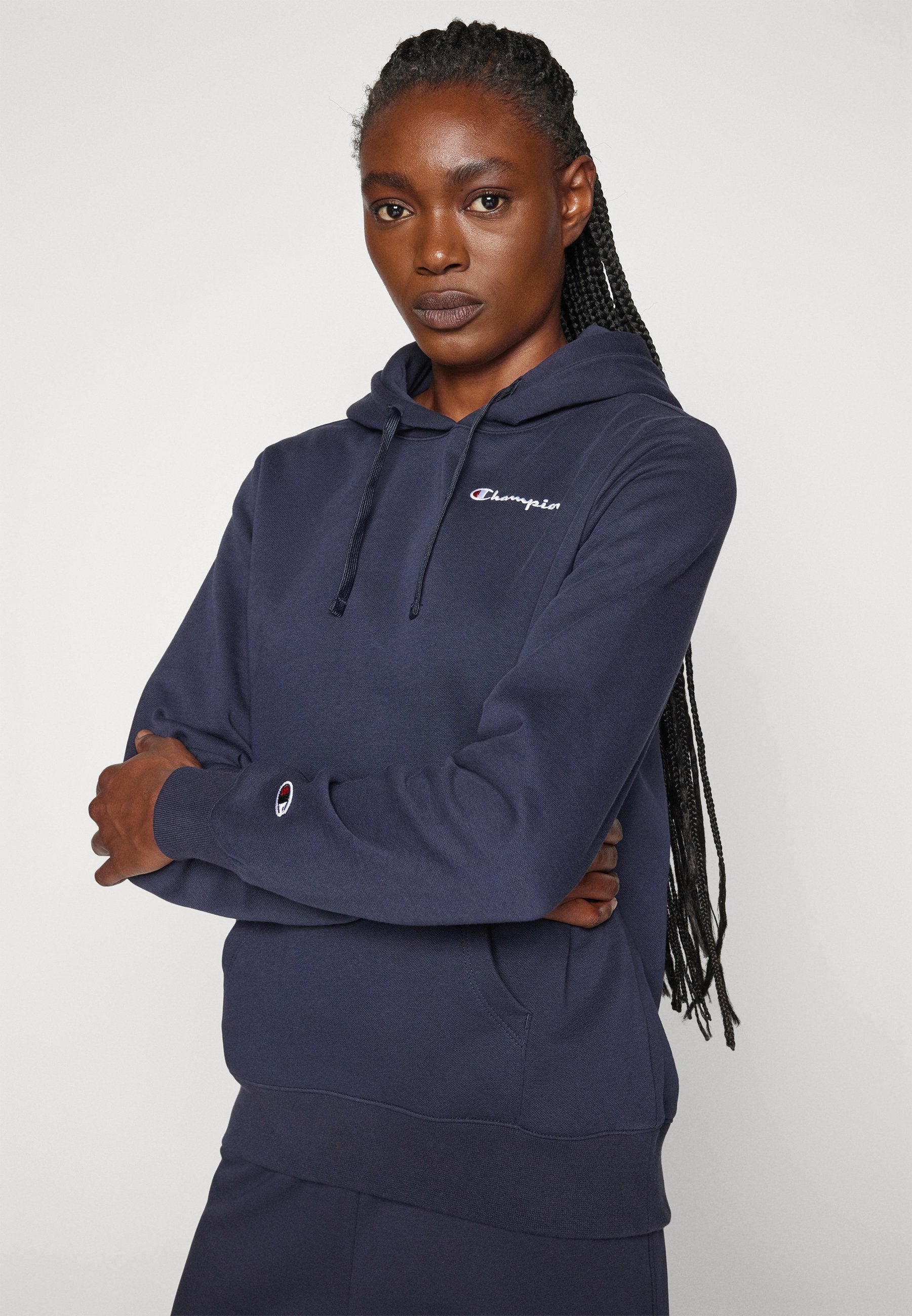 Champion ICONS HOODIE CONTRAST LOGO SMALL