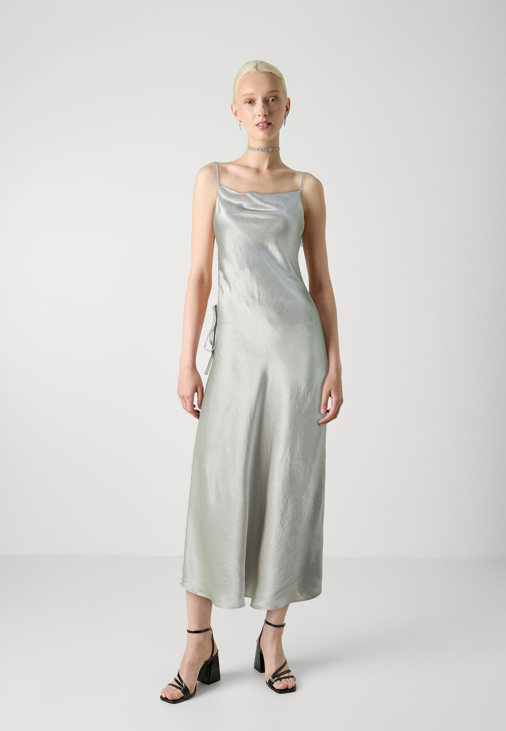 Selected SLFSELENE MIDI STRAP DRESS