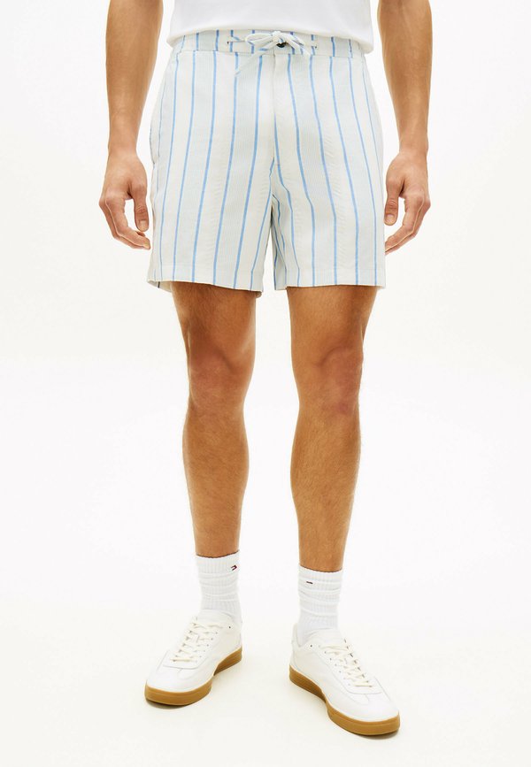 Tommy Hilfiger DOVER OPEN WEAVE DOBBY INSEAM - Swimming shorts - keep sake blue   blue spell