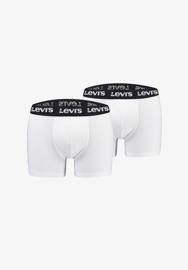 Levi's® 2-PACK - Boxer briefs - white   black