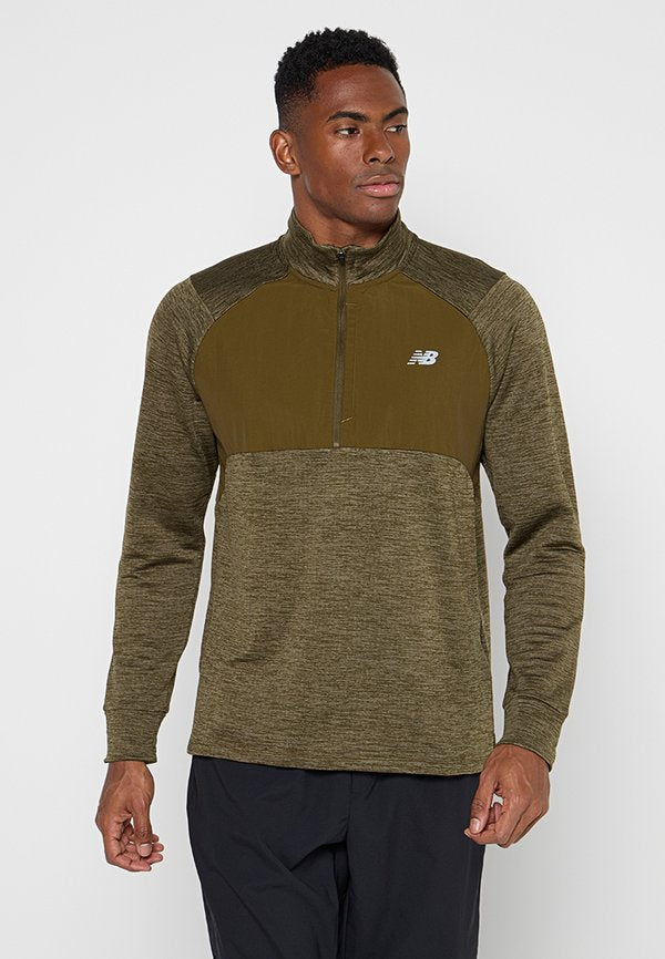 New Balance ATHLETICS - Sports T-shirt - woodland heather