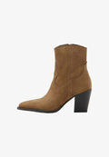 Mango ADULT - High heeled ankle boots - dark brown