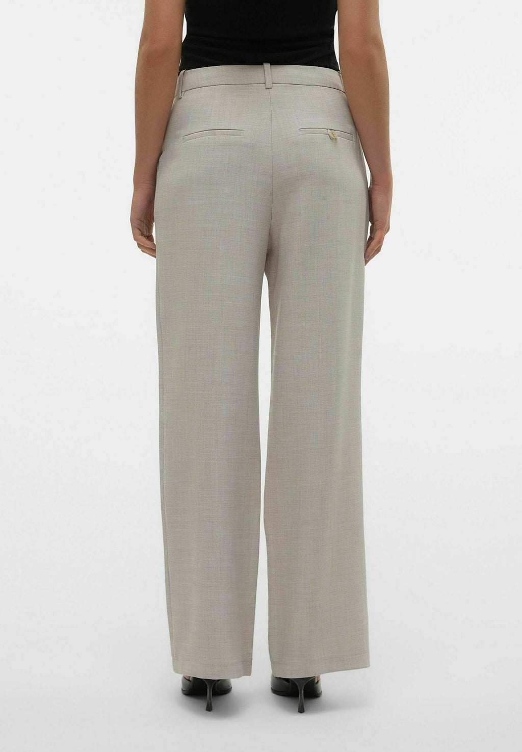 Vero Moda VMCASSIDY MW WIDE PANT NOOS