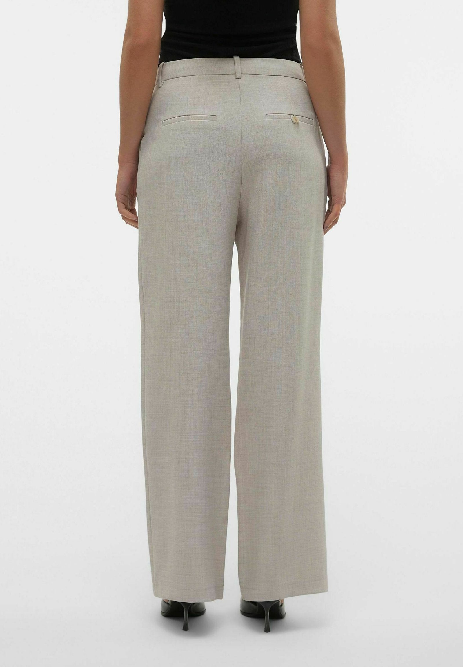 Vero Moda VMCASSIDY MW WIDE PANT NOOS
