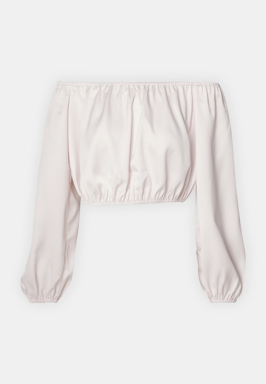 Pieces PCMARI OFF SHOULDER CROPPED