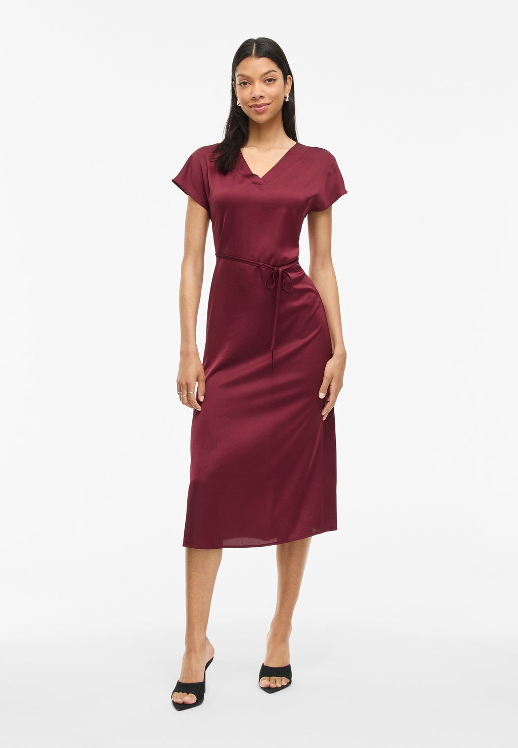 VILA Midi VIELLETTE Short sleeved