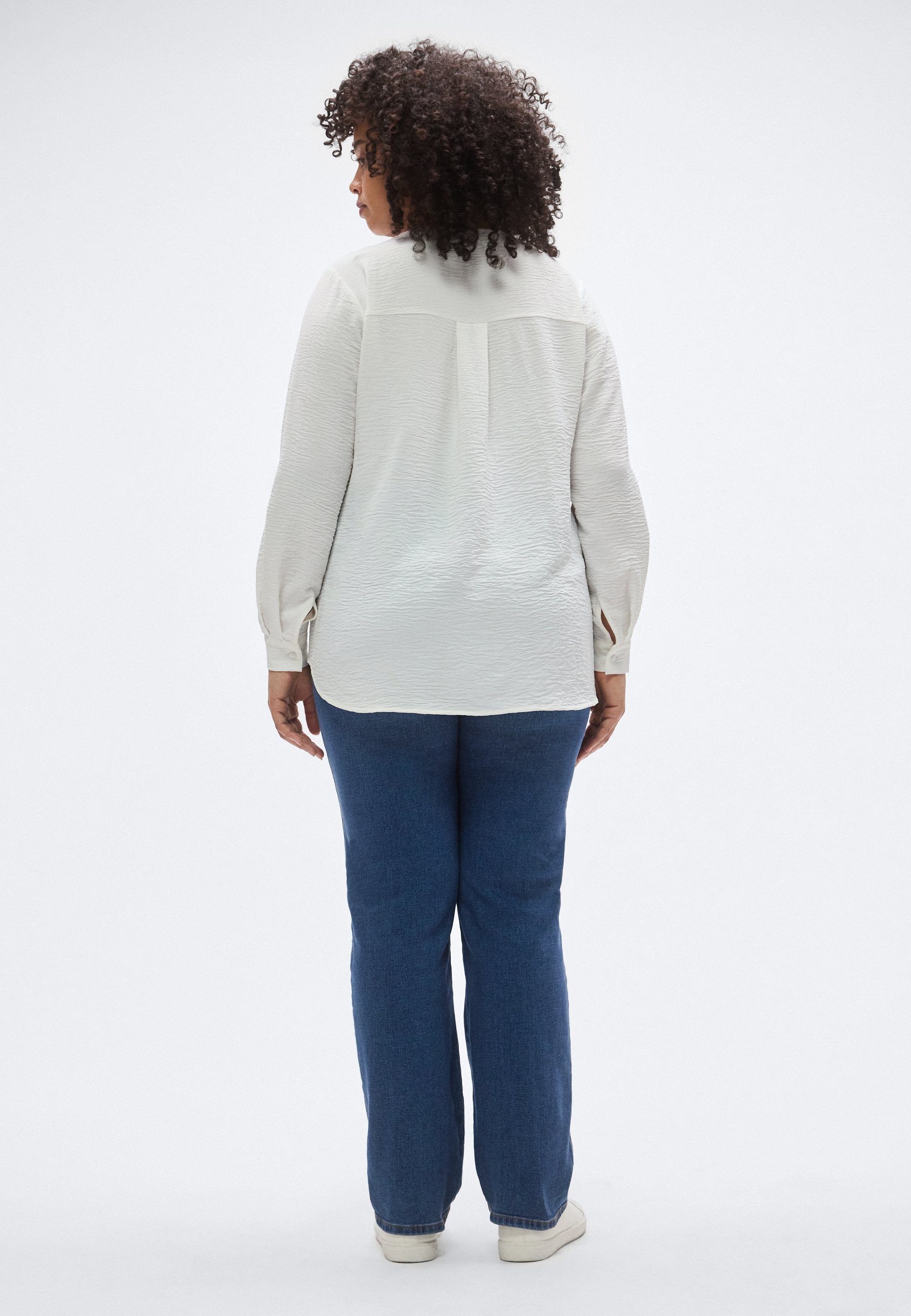 ONLY Carmakoma CARJANA METTE LIFE V NECK SHIRT