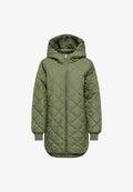 ONLY QUILTED JACKET ONLNEWJULIET QUILTED JACKET - Winter coat - khaki