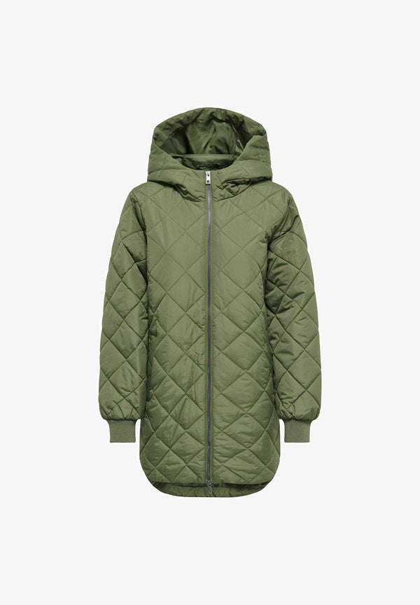 ONLY QUILTED JACKET ONLNEWJULIET QUILTED JACKET - Winter coat - khaki