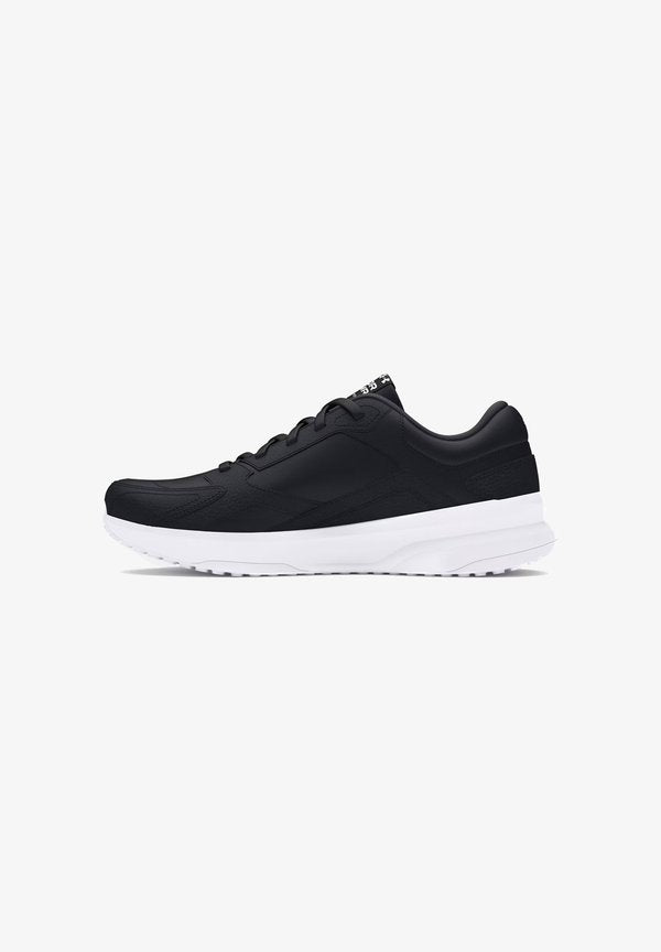 Under Armour UNDER ARMOUR HERREN EDGE LTHR SNEAKER3028375 001 BLACK - Training shoe - black